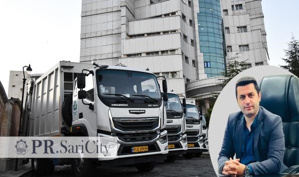 ارتقای خدمات شهری ساری با ورود ۸ خودروی مکانیزه پسماند
